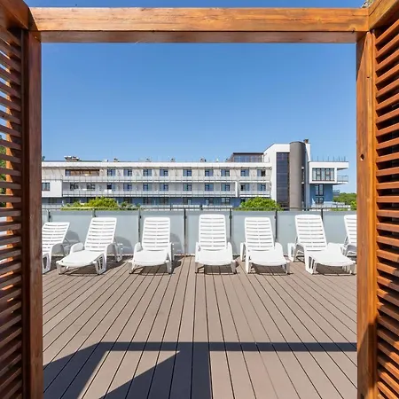 Apartman Seaside Kasprowicza 14 - Przy Plazy W Dzielnicy Uzdrowiskowej & Parking Za Szlabanem & Taras Sloneczny Na Dachu Kołobrzeg