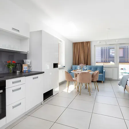 Apartman Seaside Kasprowicza 14 - Przy Plazy W Dzielnicy Uzdrowiskowej & Parking Za Szlabanem & Taras Sloneczny Na Dachu Kołobrzeg